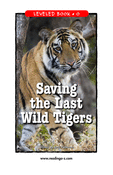 Saving the Last Wild Tigers