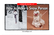 How to Make a Snow Person
